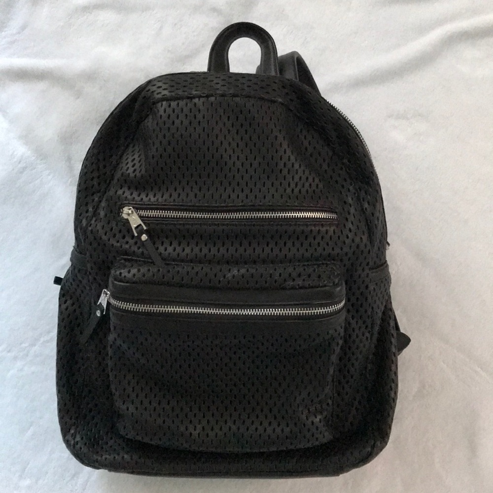 Ash genuine leather backpack